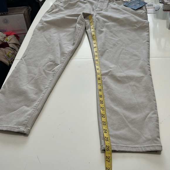 Democracy Ab Solution Freedom Ankle Length Taupe Jeans Size 12P - Picture 8 of 11